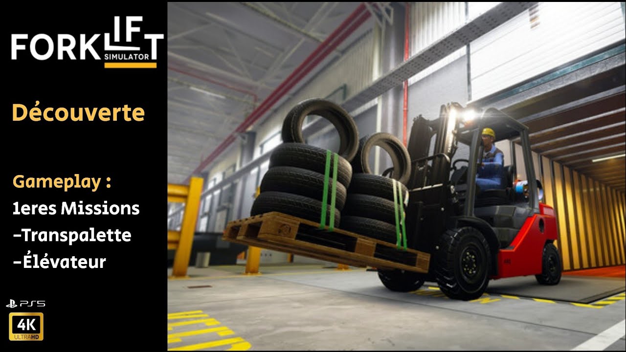 Forklift Simulator - Premières Missions (PS5 4K) [FR]
