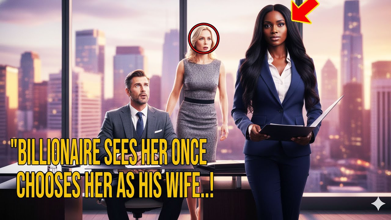 Темнокожая женщина пошла на собеседование — миллиардер-генеральный директор влюбился с первого вз...