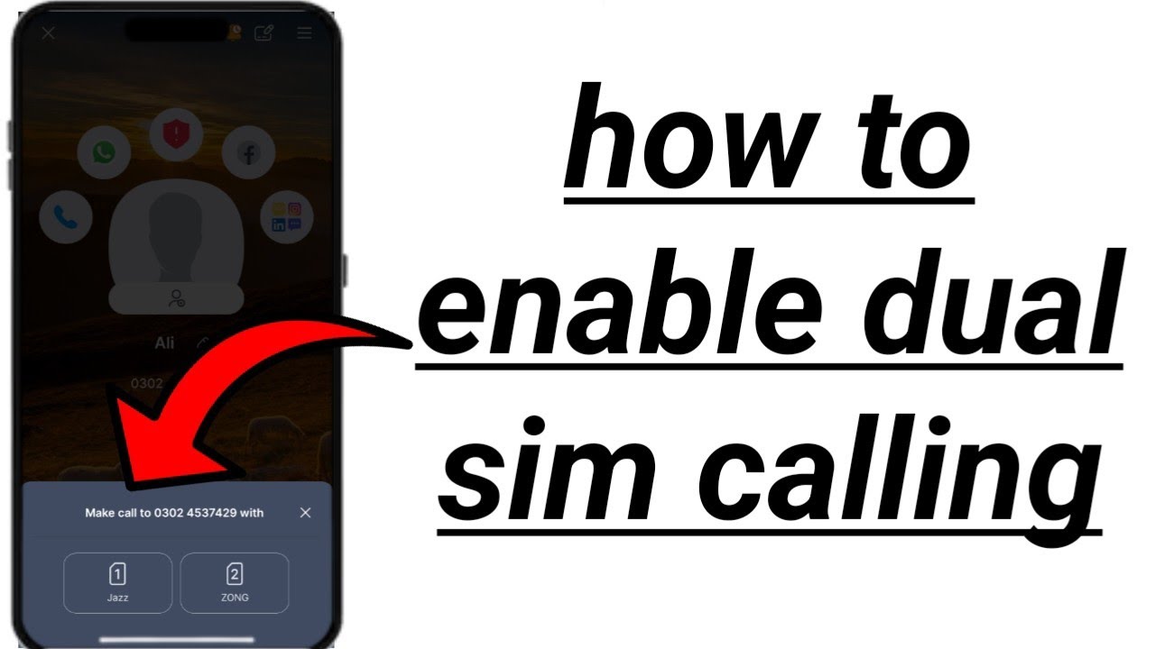 How to Enable Dual SIM Calling |Enable Dual SIM Calling