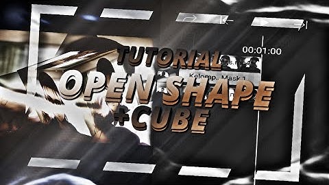 Tutorial Advance 3D Cube || Alight motion