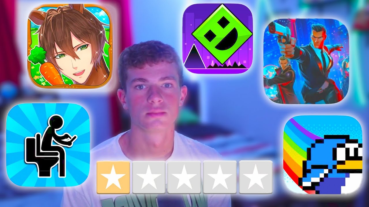 I Reviewed the WORST iPhone Games!