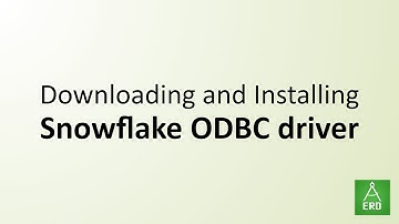Downloading and installing snowflake ODBC Driver
