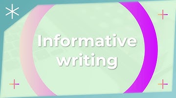 Informative writing