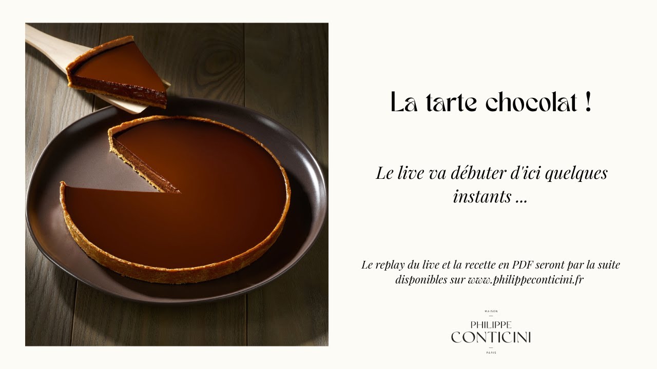 La tarte chocolat !