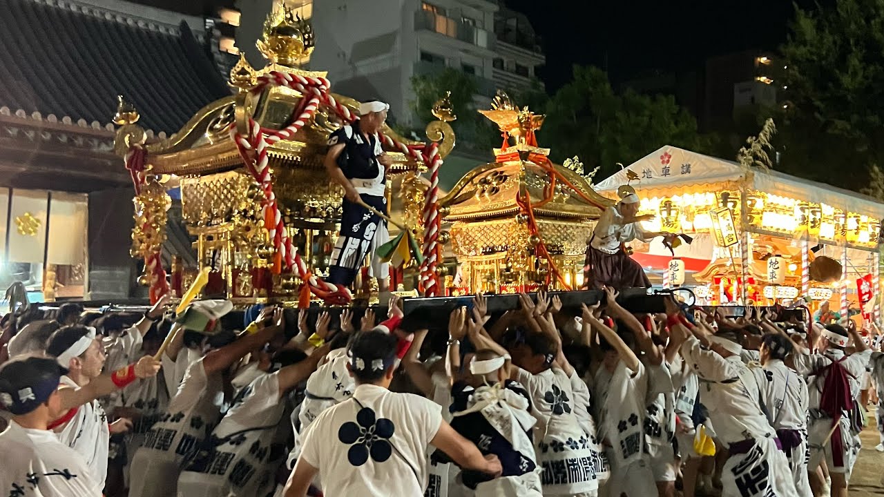R6.7.25 天神祭 陸渡御 大阪天満宮 宮入 Tenjin Matusri Festival 2024