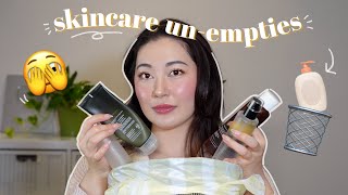 Un-Emptied Skincare! decluttering and deinfluencing~