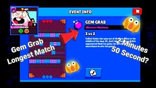 Gem Grab (Minecart Madness) Longest Match With Dynamike!