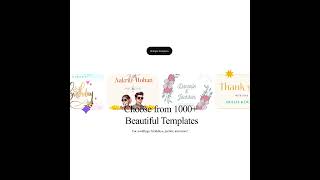 invitation Card maker app and birthday apps for designing screenshot 3