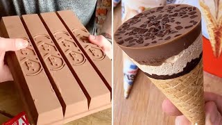 Homemade Chocolate Ice Cream | Easy Chocolate Cake Decorating Ideas | So Yummy Cake