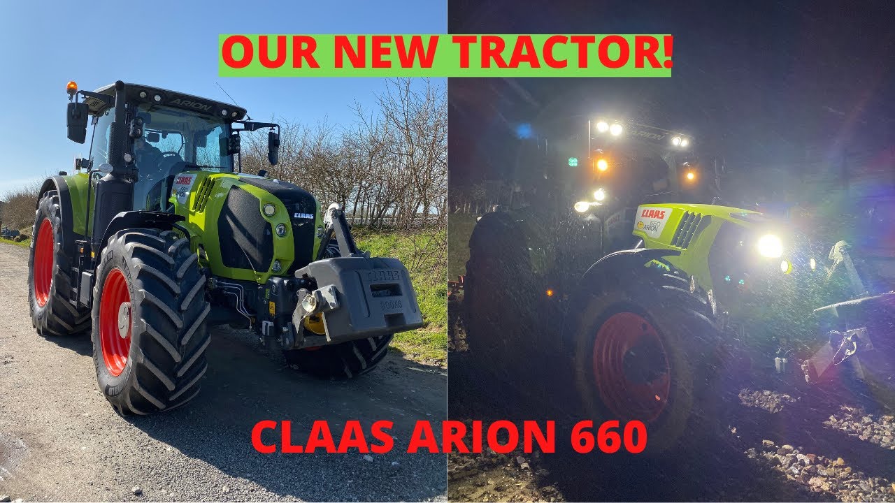 OUR NEW TRACTOR! CLAAS ARION 660