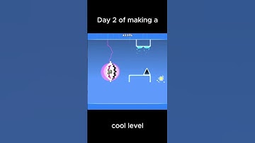 Day 2 of making a cool video #shorts #geometrydash #1000subscriber
