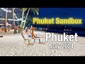 PATONG BEACH Phuket July 2021 at NIGHT - Bangla Road - Beach Road