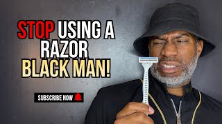 Celebrity STOP USING A RAZOR BLACK MEN | This Is Why You Get Razor Bumps | Barber Luther King Net Worth