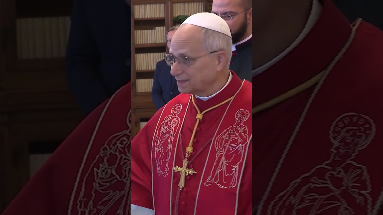 #popeleoxiv Audience with the Presidency of Bosnia and Herzegovina #shorts