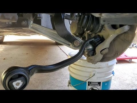 BMW X5 E70 front suspension reassembly and torque specs - YouTube