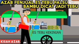 ES TEBU PALSU DARI BAMBU YANG DICAT! AIR TEBUNYA DARI AIR PEWARNA DAN BIANG GULA | SINETRON AZAB