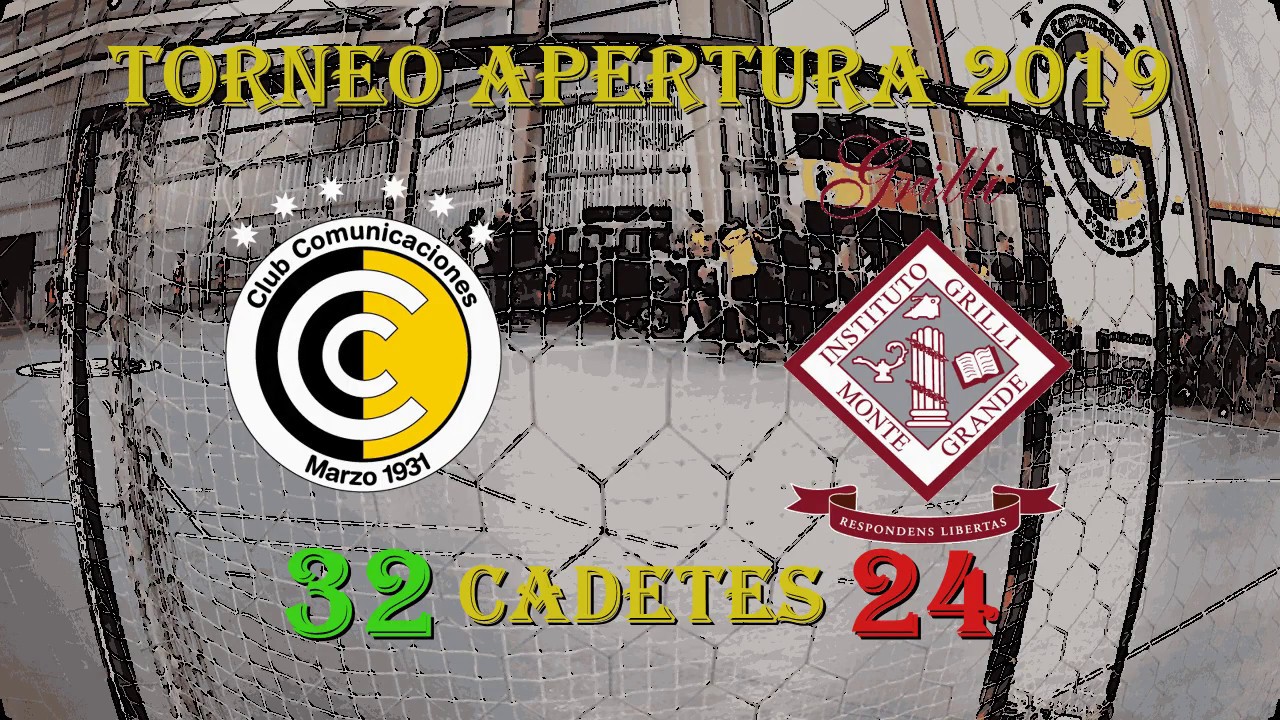 30 03 2019 Handball Comunicaciones Vs Instituto Grilli Cadetes Torneo 