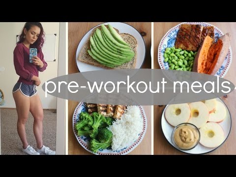 What I Eat Before A Workout  Easy Vegan Meal amp Snack Ideas