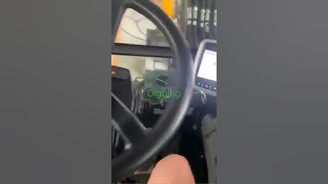 dOOSAN excavator  monitor