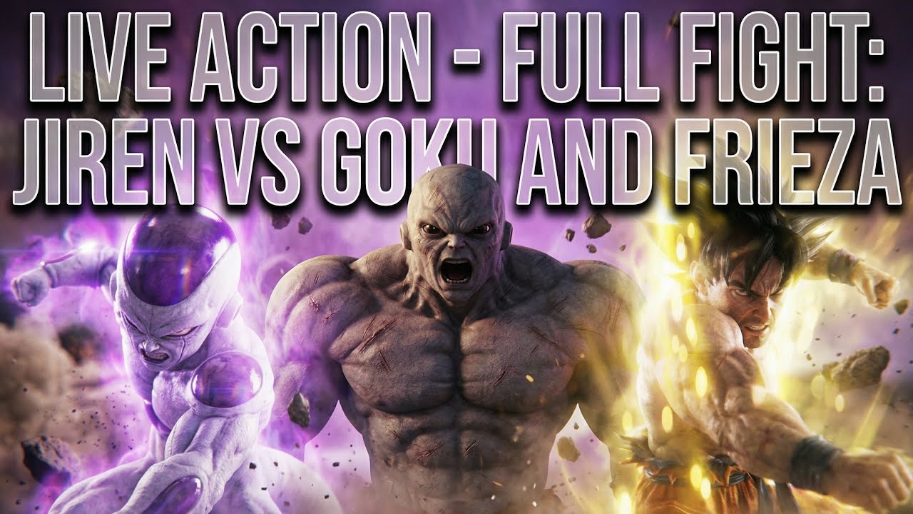 Dragon Ball Super Movie: Jiren vs Goku and Frieza