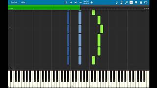 Lina - Glitzer - Synthesia Cover