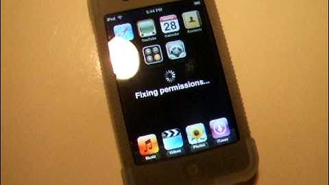 How to: Jailbreak your iPod touch (1.1.1)