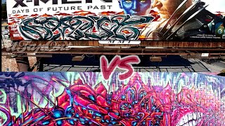 Asoter vs Sauteezy  amazing graffiti / sorprendentes estilos / ELPERFECTO137