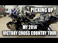 Buying a victory cross country tour in 2023  first ride home from dealer sorry for the audio