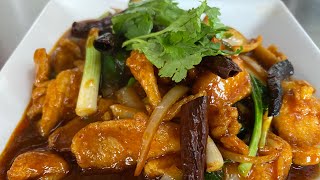 Resepi Ayam nanprik Pao                        ( ไก่ผัดน้ำพริกเผา)