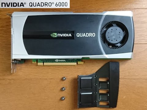Nvidia Quadro 6000. Для чего она и почему для вас она бесполезна