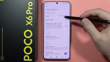 POCO X6 Pro: Change Screen Timeout - Edit Display Sleep Time on POCO X6 Pro #howtodevices