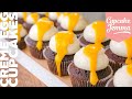 Drippy yolk creme egg cupcakes  cupcake jemma