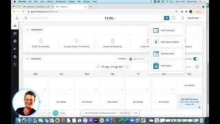 Activate Account & Log Hours using TimeTemp