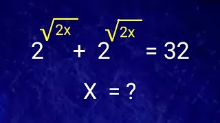 A Very Nice Exponential Problem |CAN You Simplify This? |American Math Olympiad |Algebra 