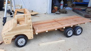 Como fazer a Carroçaria do caminhão de madeira PARTE ( 5 )