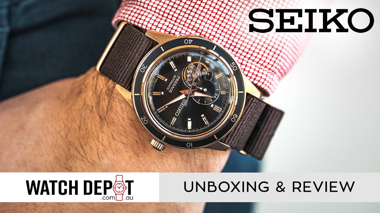 NEW] Seiko Presage Automatic Watch SSA426J - Unboxing & Quick Look - YouTube