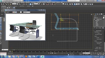 Tutorial on Modeling a office chair in 3dsmax.