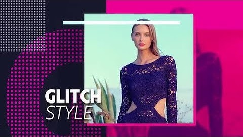 Fashion Glitch Promo DaVinci Resolve Templates