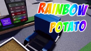 🌈RAINBOW POTATOES! Best Crop! Buying Animals! Roblox Farming and Friends