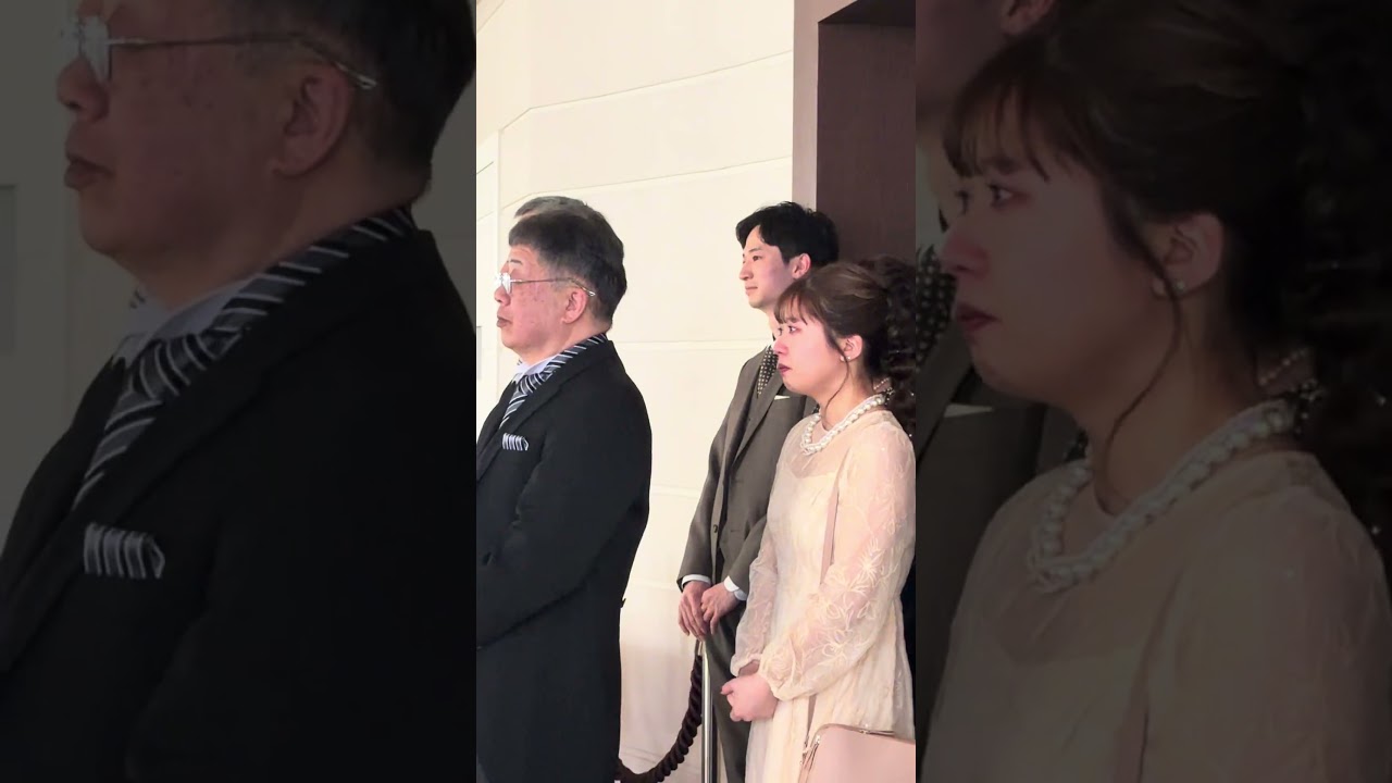 支え合ってきた家族とご対面#グランディエール #結婚式 #ウェディングプランナー #ファーストミート#家族 #shorts