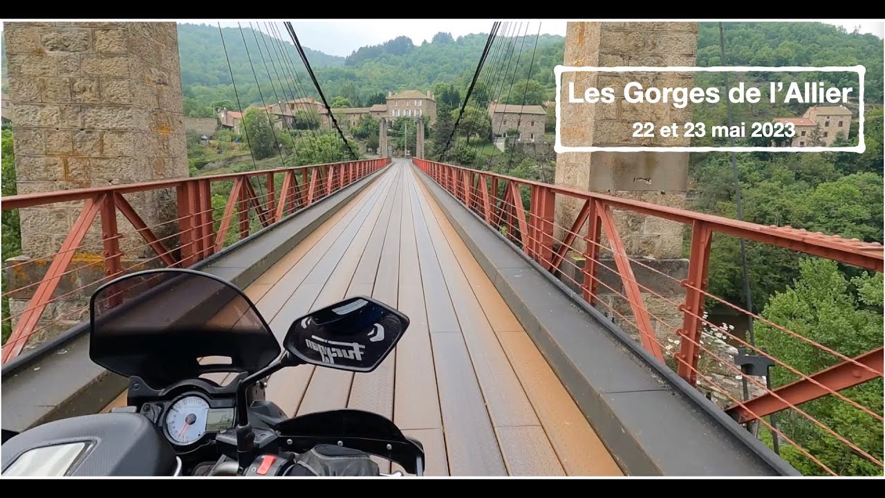 Film Road Trip moto les Gorges de L'Allier