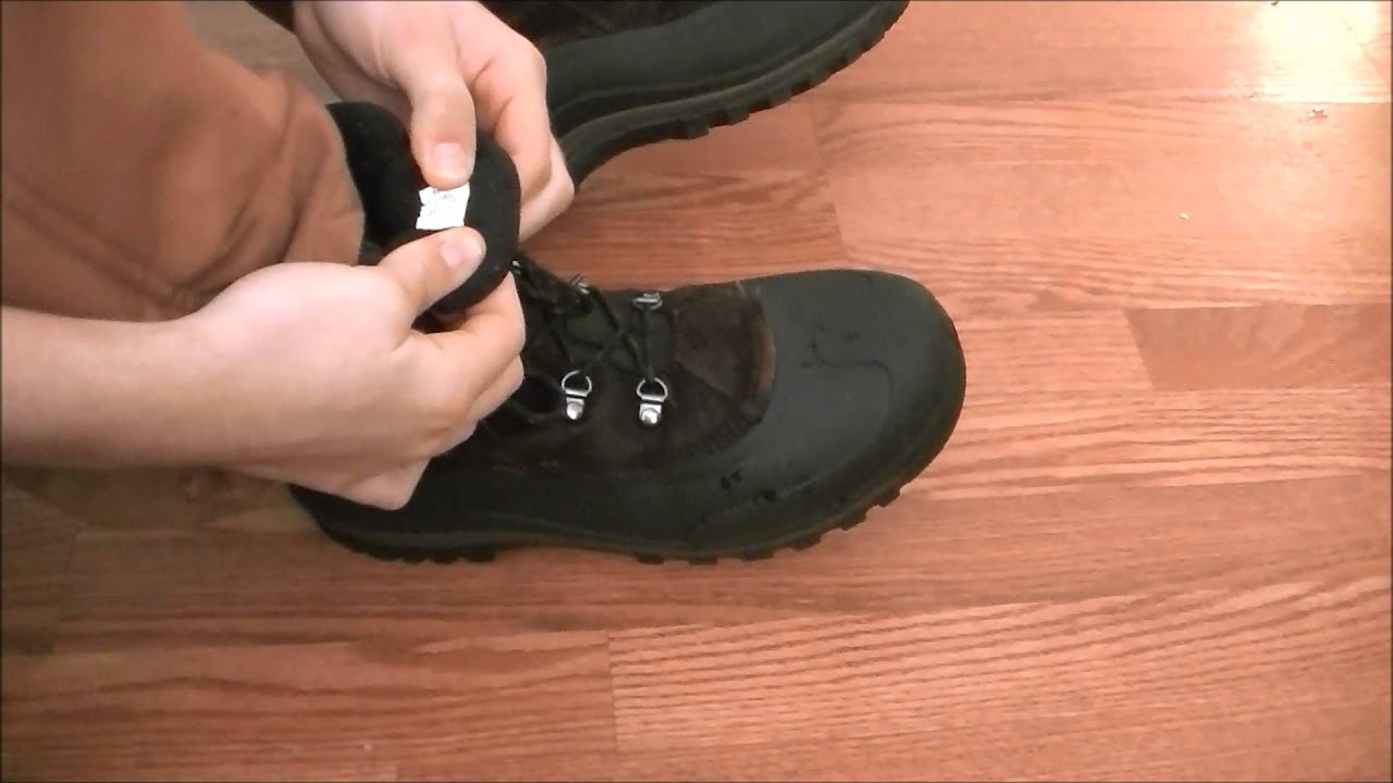 Ozark Trail Men's Lace Up Winter Boots - YouTube