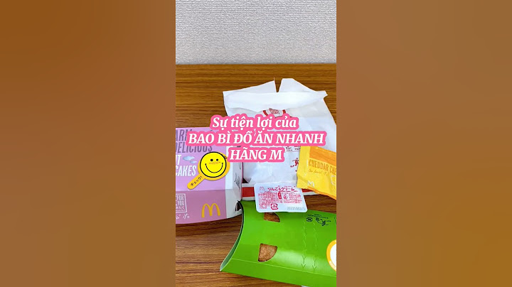 sự tiện lợi của bao bì các chuỗi đồ ăn nhanh ở NB #youtube #youtubeshorts #tiktok #trending