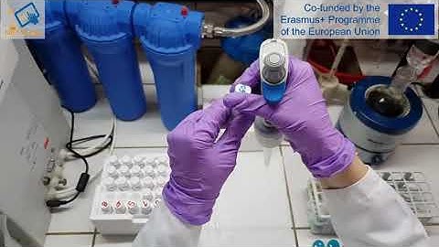 P1-4 Determination of Chemical Oxygen Demand COD in natural waters