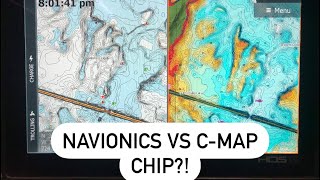 Navionics VS C-Map - How Do You Pick?? Comparing Lake Guntersville- Contour Lines & Settings screenshot 5