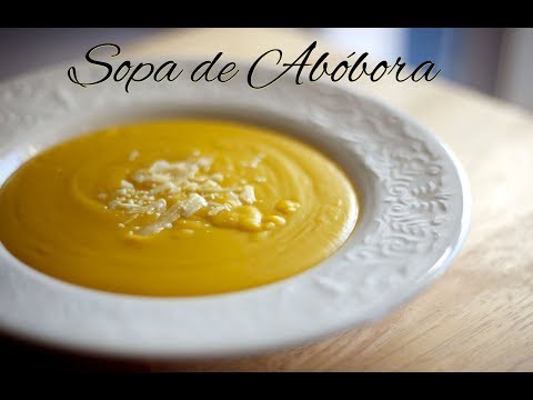 Vídeo: Como Fazer Sopa Cremosa De Abóbora