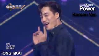 EXO KAI's lines in THE POWER OF MUSIC | jONGinKAI screenshot 5