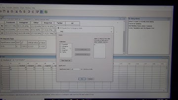 Categ. Association Hyp. Test Contingency Tables Software Part 1