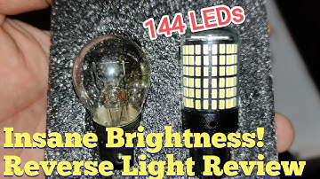 Brightest LED Reverse Light ?  Unboxing and TEST