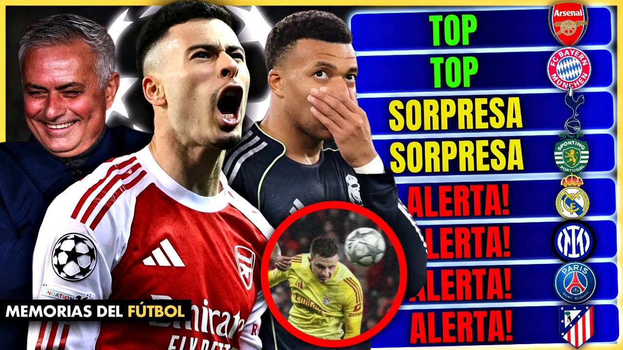 Así Fue la Épica FASE LIGA de la CHAMPIONS League 25-26 🏆 Clasificados y Eliminatorias